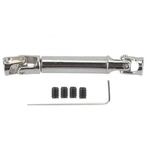 DAFSXZQR Kompatible Antriebswelle für MN90 MN90K MN91 MN91K 1/16 RC Militär 40 mm 60 mm 90 mm Edelstahl -Upgrade Teil(Silver) von DAFSXZQR