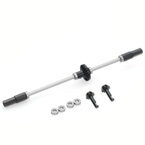 DAFSXZQR Kompatible Metal-Getriebe-Brückenachse für B14 B24 B-24 C14 C24 C-24 B16 B36 Q60 1/16 RC-Autokalo vorne Hinteracher Ersatzteile(Medium) von DAFSXZQR