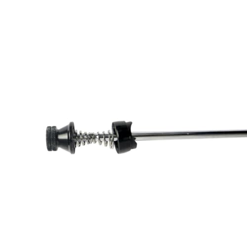 DAFSXZQR Kompatible Schnellfreisetzungsspießachse für Road Mountain Bicycle Cycling MTB Wheel Hub QR 145 mm 185 mm Paar Kohlenstoffradspieße(Black) von DAFSXZQR
