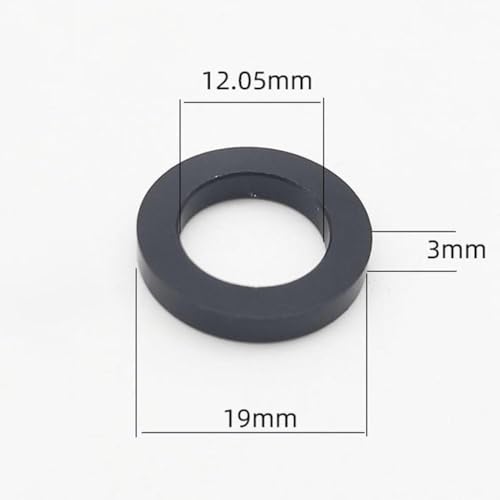 DAFSXZQR M15 Fahrrad durch die Achse Waschmaschine Set flach und konische Unterlegscheiben x3 7,5 mm M15x0.2 5 mm Hubs, die mit Röhrchenwellenspieße kompatibel sind(M12x3mm) von DAFSXZQR