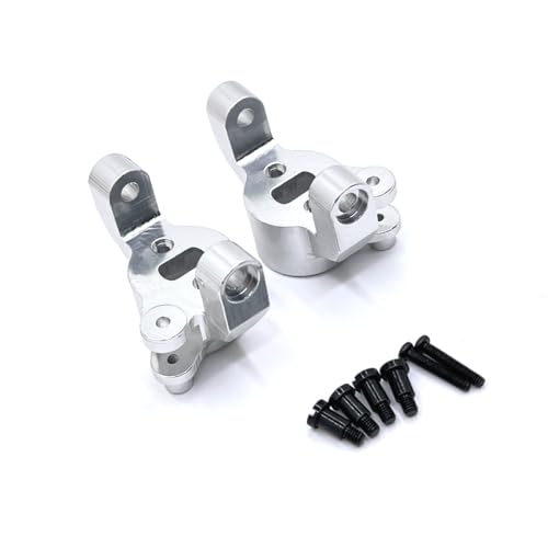 DAFSXZQR Metall -Upgrade vordere Achse C -Sitz für RC -Autos kompatibel mit ZP1001 02 03 04 06 07 08 09 10 Fernbedienungsfahrzeug -Ersatzteile(Silver) von DAFSXZQR
