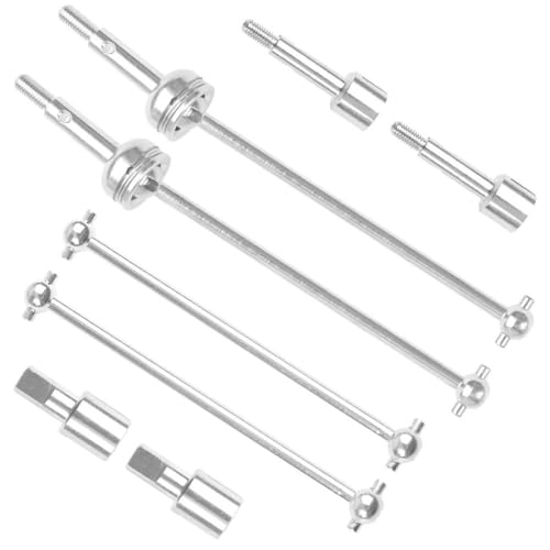 DAFSXZQR Metalltraining Rad Achse Differential Cup 144001 Radwellenbecher kompatibel mit 1 14 -Skala -RC -Auto 144001(Silver) von DAFSXZQR