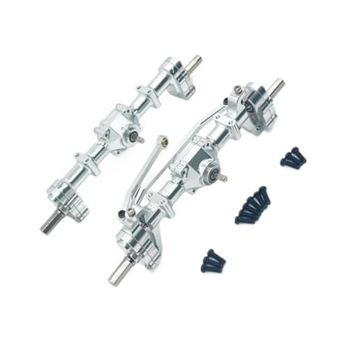 DAFSXZQR RC -Auto -Upgrade -Teile vorne Heck Portalbrückenachse -Differential -Montage -Kit kompatibel mit C14 C24 C34 B14 B24 -Modelle(Red) von DAFSXZQR