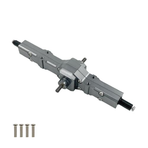 DAFSXZQR RC -Autogetriebe Achse Brücke Set vordere mittlere Heckkompatibel mit 1 16 Skala C14 C24 B14 B24 B16 B36 Modelle Passe Rock Crawler -LKW und RC -Fahrzeugteile(Titanium Middle) von DAFSXZQR