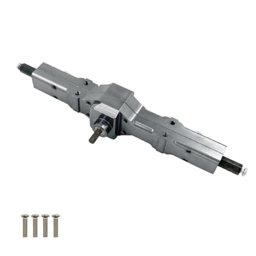 DAFSXZQR RC -Autogetriebe Achse Brücke Set vordere mittlere Heckkompatibel mit 1 16 Skala C14 C24 B14 B24 B16 B36 Modelle Passe Rock Crawler -LKW und RC -Fahrzeugteile(Titanium Rear) von DAFSXZQR