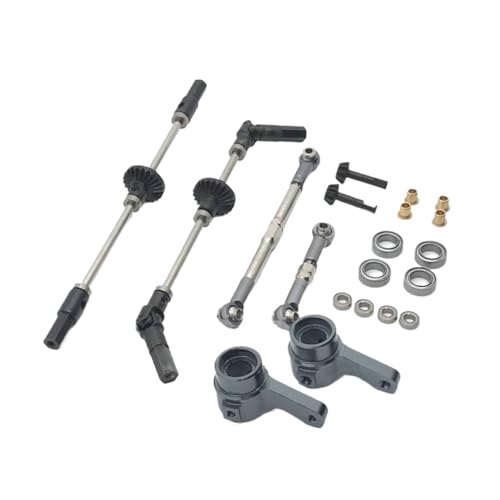 DAFSXZQR RC -Autoteile Stahl -Zahnradantriebswelle C14 C24 C34 B14 B24 B16 B36 D12 Mn99S Metall vordere Mitte der Mittelachse, die mit verschiedenen RC -Modellen kompatibel ist(MN 4x4) von DAFSXZQR