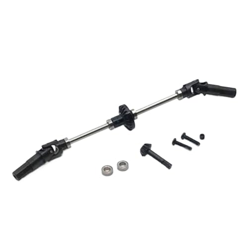 DAFSXZQR RC -Autoteile Stahl -Zahnradantriebswelle C14 C24 C34 B14 B24 B16 B36 D12 Mn99S Metall vordere Mitte der Mittelachse, die mit verschiedenen RC -Modellen kompatibel ist(MN Front) von DAFSXZQR