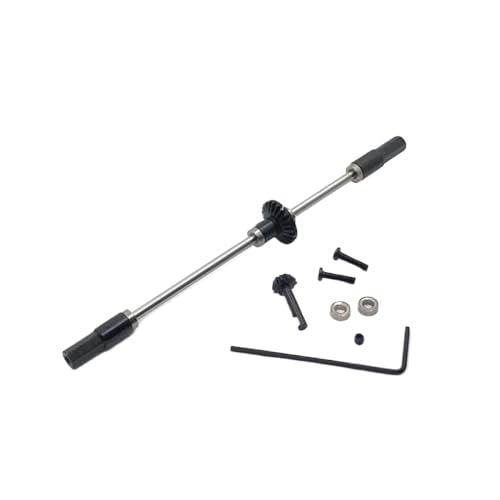 DAFSXZQR RC -Autoteile Stahl -Zahnradantriebswelle C14 C24 C34 B14 B24 B16 B36 D12 Mn99S Metall vordere Mitte der Mittelachse, die mit verschiedenen RC -Modellen kompatibel ist(WPL Rear) von DAFSXZQR