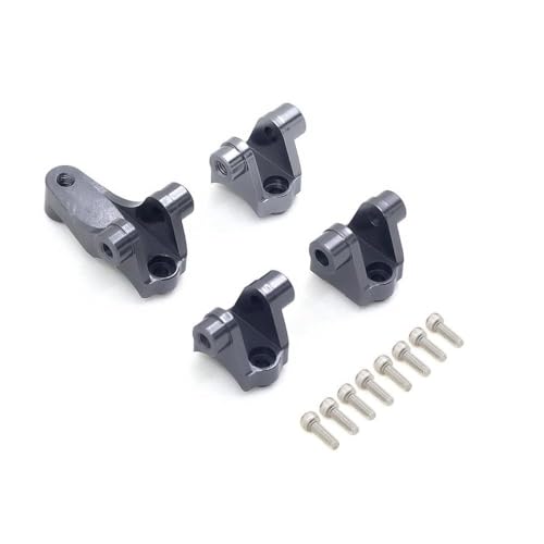 DAFSXZQR RC Crawler Car Upgrade -Teile Messingachse und Aluminium -Montage -Set 8227 -Suspensionsverknüpfungen Stehen kompatibel mit verschiedenen RC -Modellen(Aluminum Alloy) von DAFSXZQR