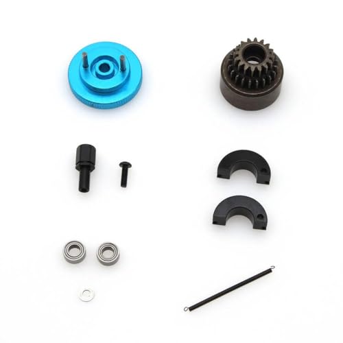 DAFSXZQR RC -Zahnrad Set 14T 16T 21T Zweigeschwindigkeitskupplung mit Bellfeen Schwungradlagern Achsenmut -Nut -Mut, die mit 1/8 1/10 RC -Motorautos kompatibel ist(16T 21T Gear) von DAFSXZQR