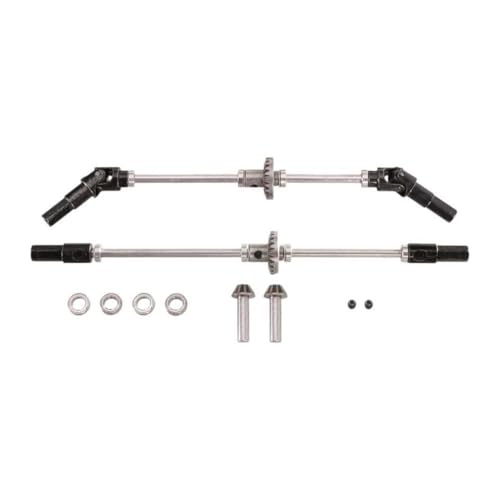 DAFSXZQR RC -Zahnradachse Brücke Metall Ersatzwelle Professionelle Ersatzteile für vordere und hintere Achsen kompatibel mit MN98V2 MN82 MN99SV2 1 12 Skala von DAFSXZQR