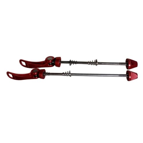 DAFSXZQR Schnellfreisetzachse für Roadbike 9x100mm 9x130mm kompatibel mit Standardfahrradzentren(Red 100mm-130mm) von DAFSXZQR