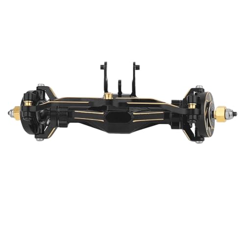 DAFSXZQR Schwarz beschichtetes Messing gerade Achse vorderes Mittel hinter(Front Axle only) von DAFSXZQR
