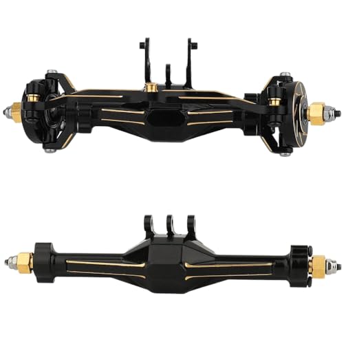 DAFSXZQR Schwarz beschichtetes Messing gerade Achse vorderes Mittel hinter(Front Rear Axles) von DAFSXZQR