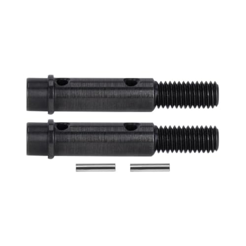 DAFSXZQR Universelle Stahlachse -Set gerade Achse -Portalachse, kompatibel mit 1 10 RC -Streckenfahrzeugen wie VS4 10 Phoenix F10 und ähnlichen Modellen(Rear Short Axle) von DAFSXZQR