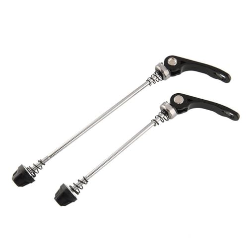 DAFSXZQR Vorder- und hintere Spieße der Fahrradrad -Radfahrzeug -Schnellfreisetzung Metallachse Hohlspindel Ersatzkit kompatibel mit Roadbike(Black) von DAFSXZQR