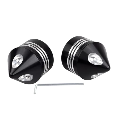 DAFSXZQR Vorderachse Kappe Cover kompatibel mit Touring Road King Classic Flhrc Motorradrad Hub DAFSXZQR Vorderachse Kappe Cover kompatibel mit Touring Road King Classic Flhrc Motorradrad Hub von DAFSXZQR