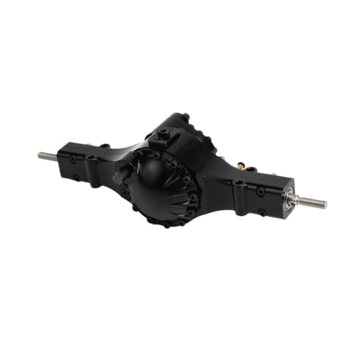 Lesu RC -Teile Metallachse Differentialschloss kompatibel mit 1 14 -Skala -RC -Modellen für Q9011 Q9012 Q9013 Q9014 und ähnliche Autos im Tamiyaya -Stil für erwachsene Hobbyisten(Rear Q-9012) von DAFSXZQR
