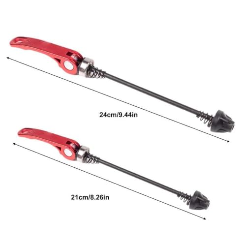 Schnellfreisetzung für Fahrradradspieße für Fahrradteile Sicherheitsverriegelungsmechanismus Zubehör kompatibel mit Standardrädern für einfache Änderungen Reparaturen und Umwandlungen Radfahren(Red) Schnellfreisetzung für Fahrradradspieße für Fahrradteile Sicherheitsverriegelungsmechanismus Zubehör kompatibel mit Standardrädern für einfache Änderungen Reparaturen und Umwandlungen Radfahren(Red) von DAFSXZQR