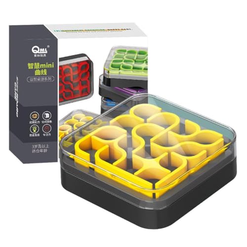 Crazy Curve 3D-Puzzle-Spiel-Box für Kinder, Sudoku, geometrische Matrix, Denken, logisches Intelligenztraining von DAGESVGI