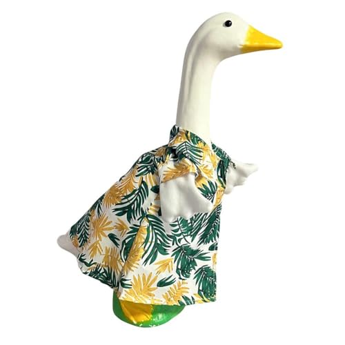 DAGESVGI Hawaii-Hemd, Gans-Outfit, Sommergans-Outfit, Rasen, Veranda, Gänse-Kleidung für 58,4 cm, Outdoor, Frühling, Terrasse, Ostern, Gänsegarn DAGESVGI Hawaii-Hemd, Gans-Outfit, Sommergans-Outfit, Rasen, Veranda, Gänse-Kleidung für 58,4 cm, Outdoor, Frühling, Terrasse, Ostern, Gänsegarn von DAGESVGI
