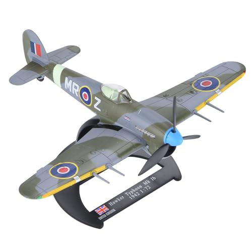 DAGIJIRD Alloy 1:72 Hawker Typhoon (MK Ib) Kampfflugzeug Modell Druckguss Flugzeug Luftfahrtmodell von DAGIJIRD