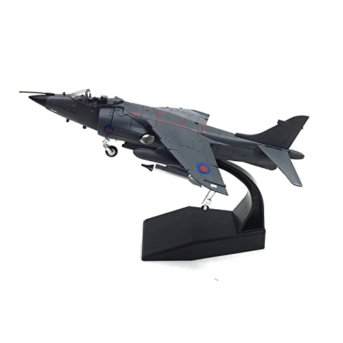 DAGIJIRD Alloy UK Air Force 1982 Sea Harrier Jet Fighter Modell 1:72 Maßstabsgetreues Militärflugzeugmodell für Sammler und Enthusiasten von DAGIJIRD