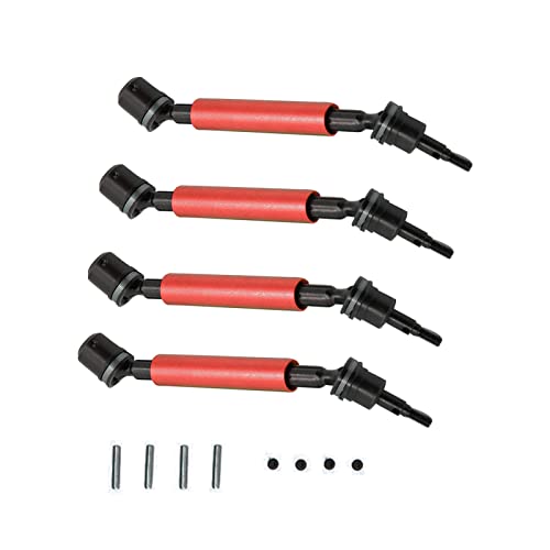 DAGIJIRD Ersatz-RC-Upgrades vorne und hinten, Metallteil, Antriebswelle für Arrma Senton Typhon Granit 4X4 1/10 RC Autoteile, 4 Stück von DAGIJIRD