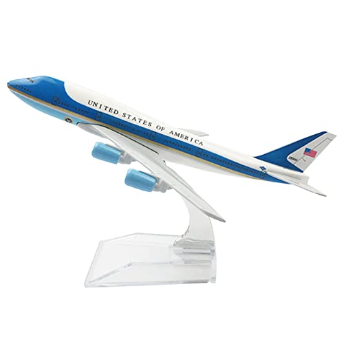 DAGIJIRD Maßstab 1:400 Alloy Air Force One 747 Flugzeugmodell Flugzeug Simulation Fighter Luftfahrt Ausstellungsmodell von DAGIJIRD
