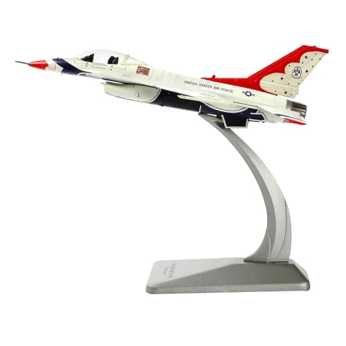 DAGIJIRD Simulation Alloy Aircraft Model 1:100 F-16 Fighting Thunderbirds Aircraft Model von DAGIJIRD