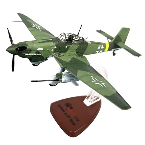 DAGIJIRD Simulation Alloy Aircraft Model 1:72 Alloy German Stuka Junkers Ju-87G1 Dive Bomber Model von DAGIJIRD