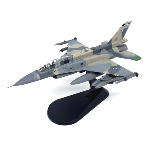 DAGIJIRD Simulation Alloy Aircraft Model 1:72 Alloy Hellenic Air Force F-16D Mira Figher Plane Model von DAGIJIRD