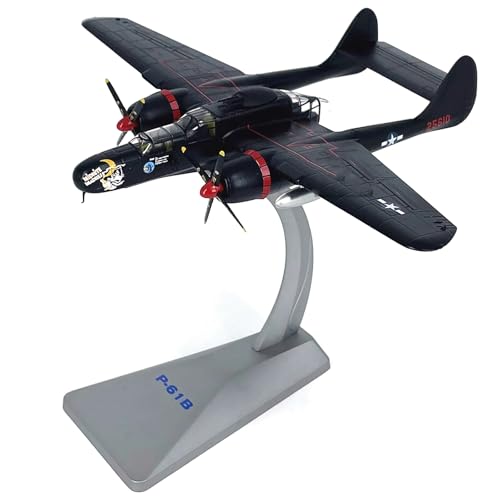 DAGIJIRD Simulation Alloy Aircraft Model 1:72 Alloy WWII USA Air Force P-61B Black Widow Fighter Model von DAGIJIRD