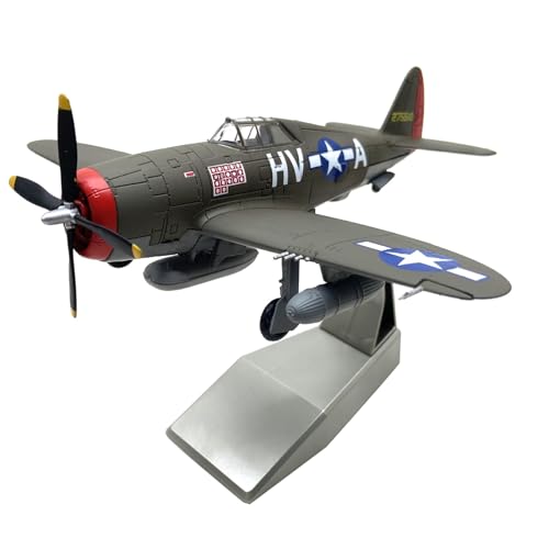 DAGIJIRD Simulation Alloy Aircraft Model 1:72 Alloy WWII USAAF P-47 Thunderbolt Fighter Model von DAGIJIRD