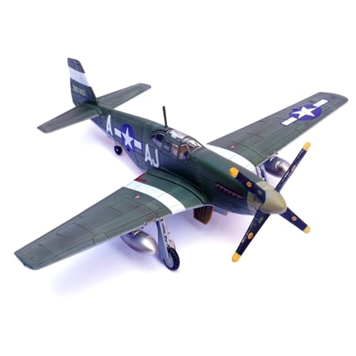 DAGIJIRD Simulation Alloy Aircraft Model 1:72 Alloy WWII USAAF P-51B Mustang Fighter 365TH FS 345TH FG Model von DAGIJIRD