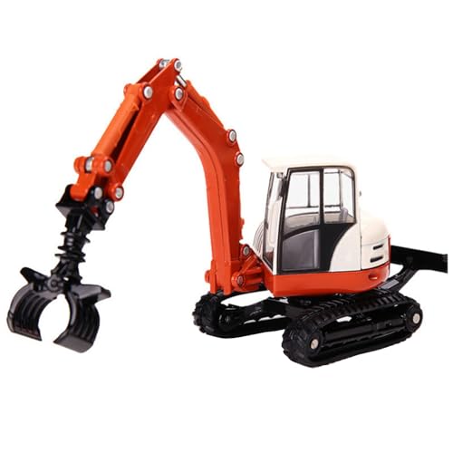 DAGIJIRD Simulation Alloy Fahrzeug LKW Modell 1:50 Legierung Tracked Wood Grabbers Heavy Construction Vehicle Model von DAGIJIRD