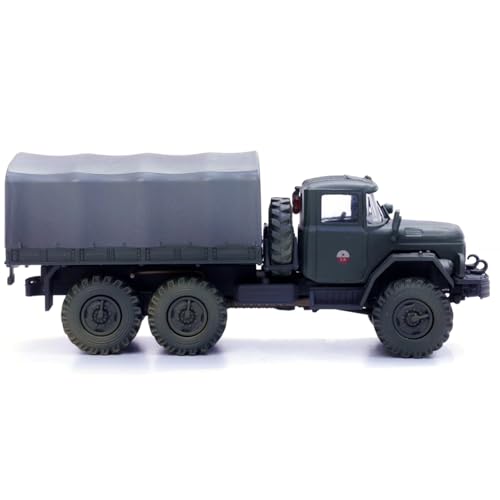 DAGIJIRD Simulation Fahrzeug Modell 1:72 Legierung Sowjetisches ZIL-131 Militär Truck Modell von DAGIJIRD