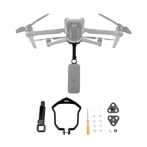 DAGIJIRD Sportkamerahalterung für DJI Air 3 Drohne Zubehör, Kamera-Anschluss-Halter, feste Erweiterungshalterung DAGIJIRD Sportkamerahalterung für DJI Air 3 Drohne Zubehör, Kamera-Anschluss-Halter, feste Erweiterungshalterung von DAGIJIRD