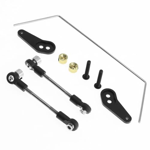 RC Car Metal Rear Sway Bar Link Kit Upgrade Parts for Tamiya 1/10 2WD BBX-01 BB01 RC Car von DAGIJIRD
