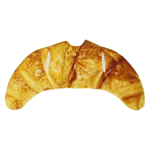 Croissant-Kostüm für Erwachsene, Halloween, lustiges Essenskostüm, Cosplay, Kostüm-Outfits für Halloween, Verkleidungsparty-Kostüme, lustige Kostüme, Croissants von DAGLLGEW