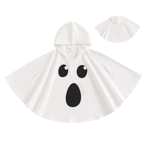 Geisterkostüm für Kleinkinder, Geisterumhang aus Baumwolle, Halloween-Kostüme für Jungen und Mädchen, Cosplay-Outfits, geeignet für Kinder im Alter von 18 bis 24 Monaten, Halloween-Kostüme für Kinde von DAGLLGEW