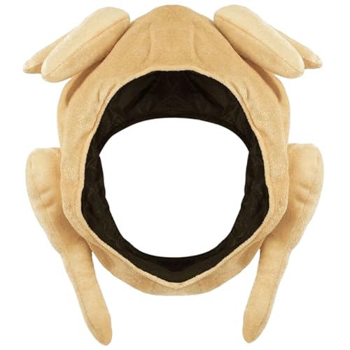 Truthahnhut, süßer weicher Tierhut aus Samt, 9, 5 Zoll großes Truthahnkostüm für Thanksgiving, Halloween, Karneval, Cosplay-Party, Hühnerkopf, Tierhut, Hühnerhut, Truthahnkostüm Truthahnhut, süßer weicher Tierhut aus Samt, 9, 5 Zoll großes Truthahnkostüm für Thanksgiving, Halloween, Karneval, Cosplay-Party, Hühnerkopf, Tierhut, Hühnerhut, Truthahnkostüm von DAGLLGEW