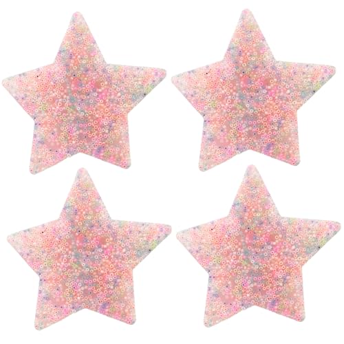 Wählerische Pad-Haut Picking Fidget Toys 4pcs Weiches Silikon Picky Pad wiederverwendbares sensorisches Fünf-Punkte-Stern-Picking-Picking-Paket-Stress-Relief-Zappelspielzeug für Kinder Erwachsene Wählerische Pad-Haut Picking Fidget Toys 4pcs Weiches Silikon Picky Pad wiederverwendbares sensorisches Fünf-Punkte-Stern-Picking-Picking-Paket-Stress-Relief-Zappelspielzeug für Kinder Erwachsene von DAGLLGEW