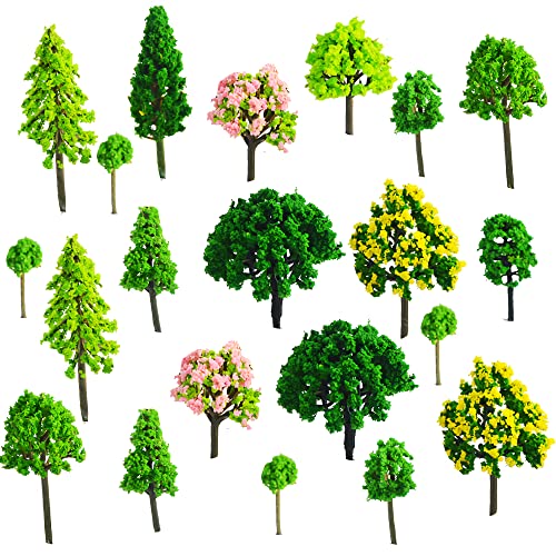 Modellbau Miniatur 55 Stück Modellbau Bäume Miniatur-Baum Modell Sandtisch 11 Stile 3-7 cm Modell Zug Bäume Kunststoff Modell Baum Modellbäume für DIY Landscape Sand Tisch Modellbau Miniatur 55 Stück Modellbau Bäume Miniatur-Baum Modell Sandtisch 11 Stile 3-7 cm Modell Zug Bäume Kunststoff Modell Baum Modellbäume für DIY Landscape Sand Tisch von DAGORD