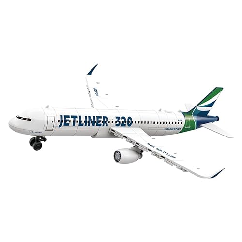 DAHONPA Airbus A320 Bausteine Set, 129 Stück Flugzeug Airliner Bauspielzeug, Geschenk für Kinder und Erwachsene DAHONPA Airbus A320 Bausteine Set, 129 Stück Flugzeug Airliner Bauspielzeug, Geschenk für Kinder und Erwachsene von DAHONPA