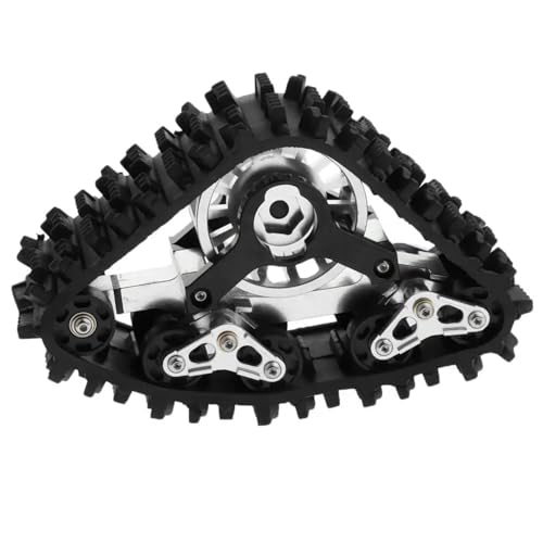 DAIHAOEE 1/10 RC Crawler Modell Track Schnee Reifen Rad for Axial SCX10 Teile von DAIHAOEE