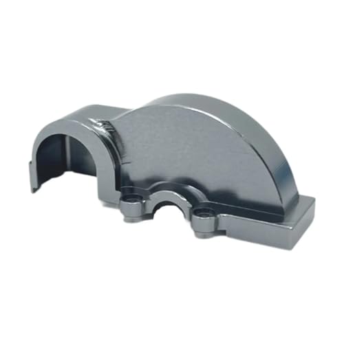 DAIHAOEE 1:12 RC-Auto-Getriebeabdeckung, Upgrade-Ersatzteile, einfach zu installierende RC-Autoteile aus Aluminiumlegierung for Wltoys 12428 12427 12423 Crawler(Grey) von DAIHAOEE