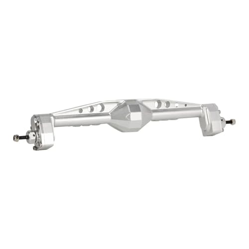 DAIHAOEE Aluminium Offset F9 Portal Achse mit Einstellbare Oberen Link Montieren Konstante Geschwindigkeit Driveshift for 1/10 RC Crawler for Capra Wraith(Silver Rear Axle) von DAIHAOEE
