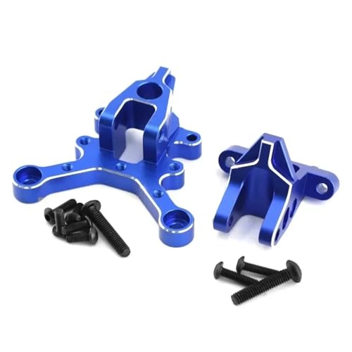 DAIHAOEE Metall-Mittelstrebe, Vorder- und Hinterhalterung for ARRMA BLX 6S 1/8, for Karton, for Typhon, for Outcast, for Talion 1/7, for Limitless, for Mojave, Upgrade-Teile(Blauw) von DAIHAOEE
