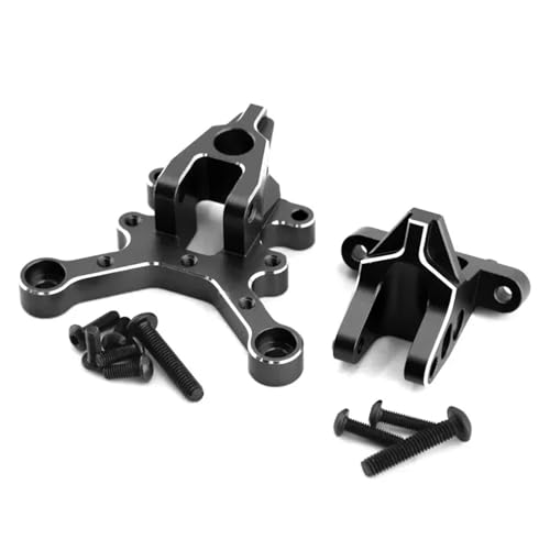DAIHAOEE Metall-Mittelstrebe, Vorder- und Hinterhalterung for ARRMA BLX 6S 1/8, for Karton, for Typhon, for Outcast, for Talion 1/7, for Limitless, for Mojave, Upgrade-Teile(Zwart) von DAIHAOEE